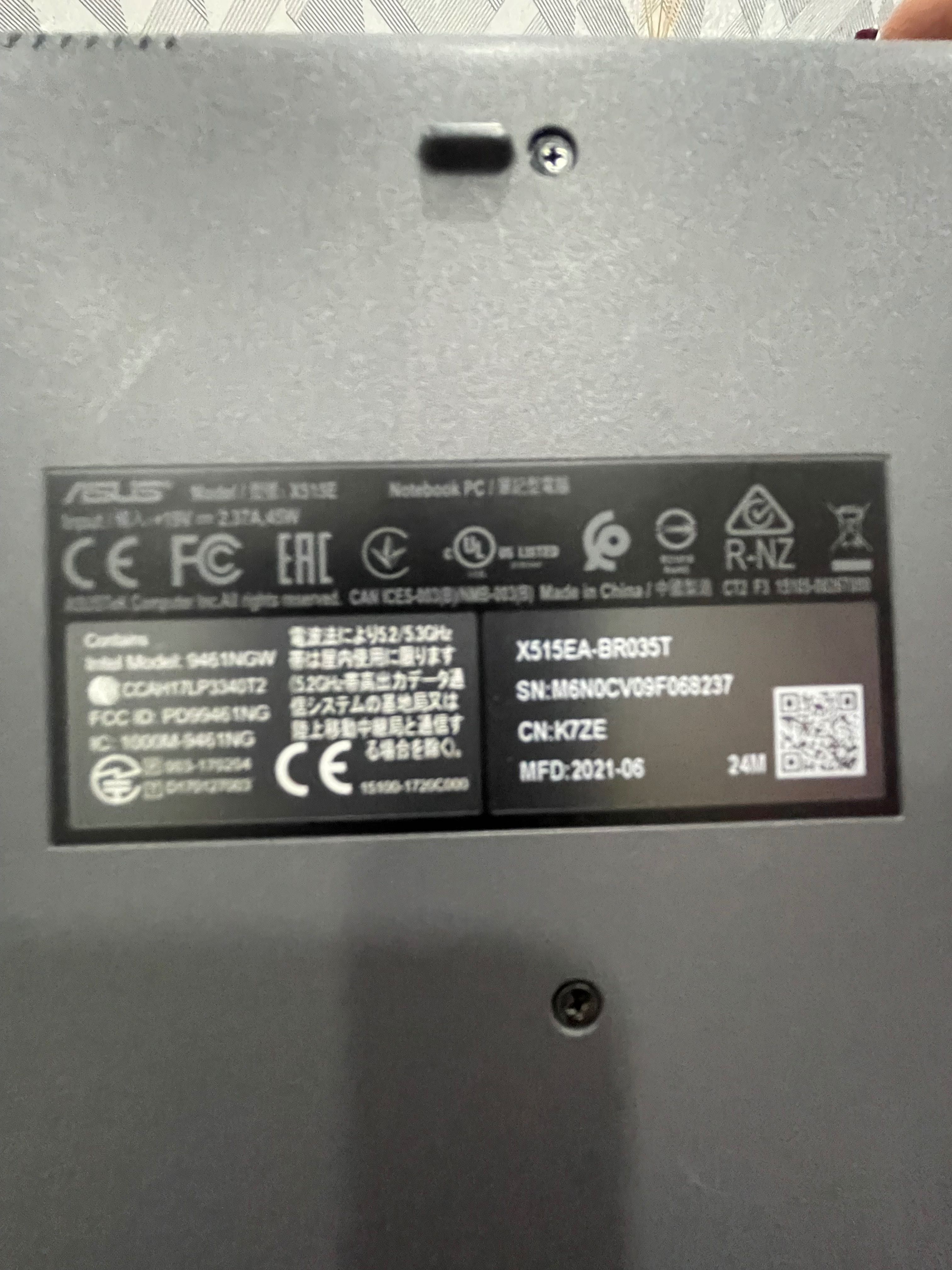 Asus x515 intel i3 11
