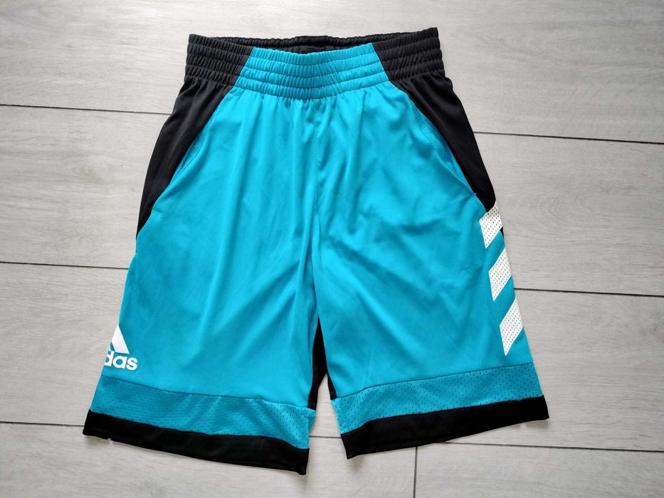 Vand pantaloni scurti Adidas, de basket, albastri, Masura S
