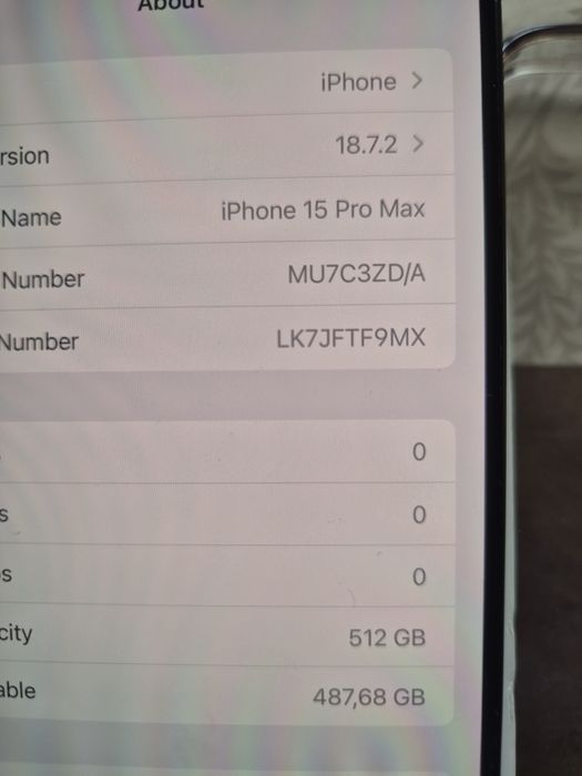 iphone 15 pro max 512Gb