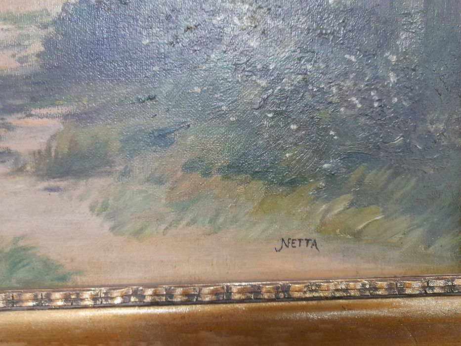 Vând tablou vechi pictura în ulei