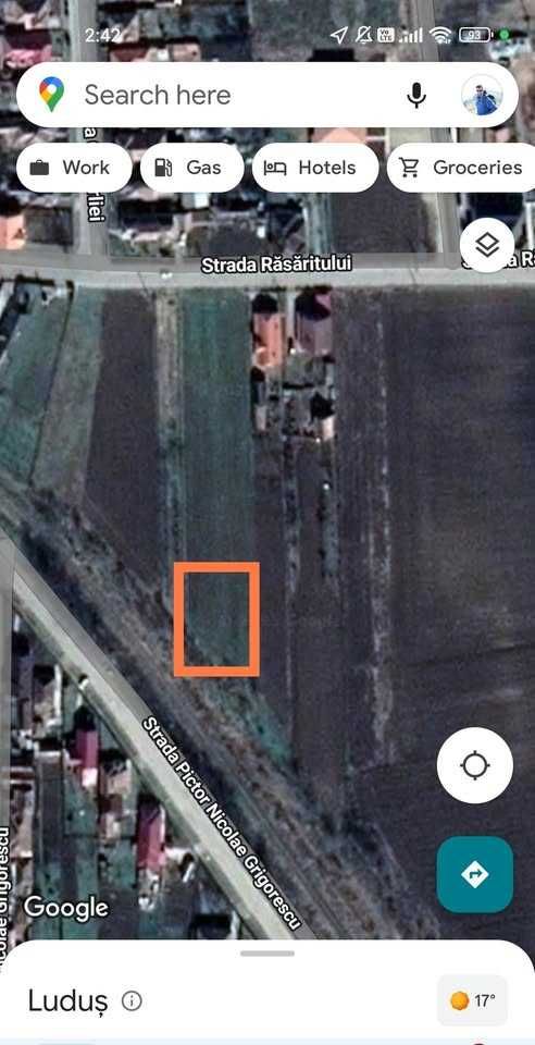 Teren de vînzare în Luduș, jud. Mureș. Intravilan, construibil.
