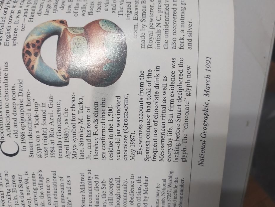 Брой на списание National Geographic 1991