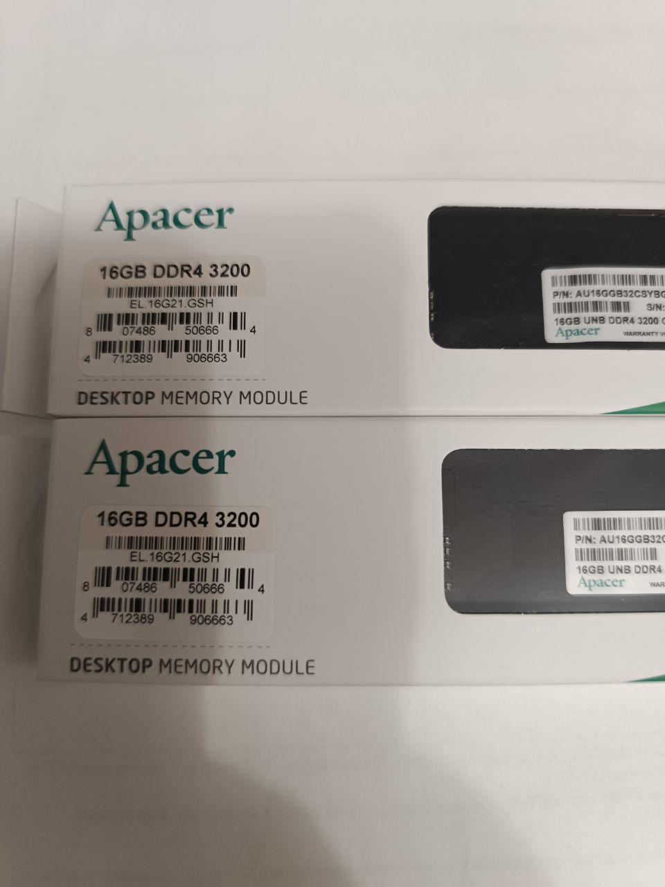Продам оперативную память DDR4 по 16 гб