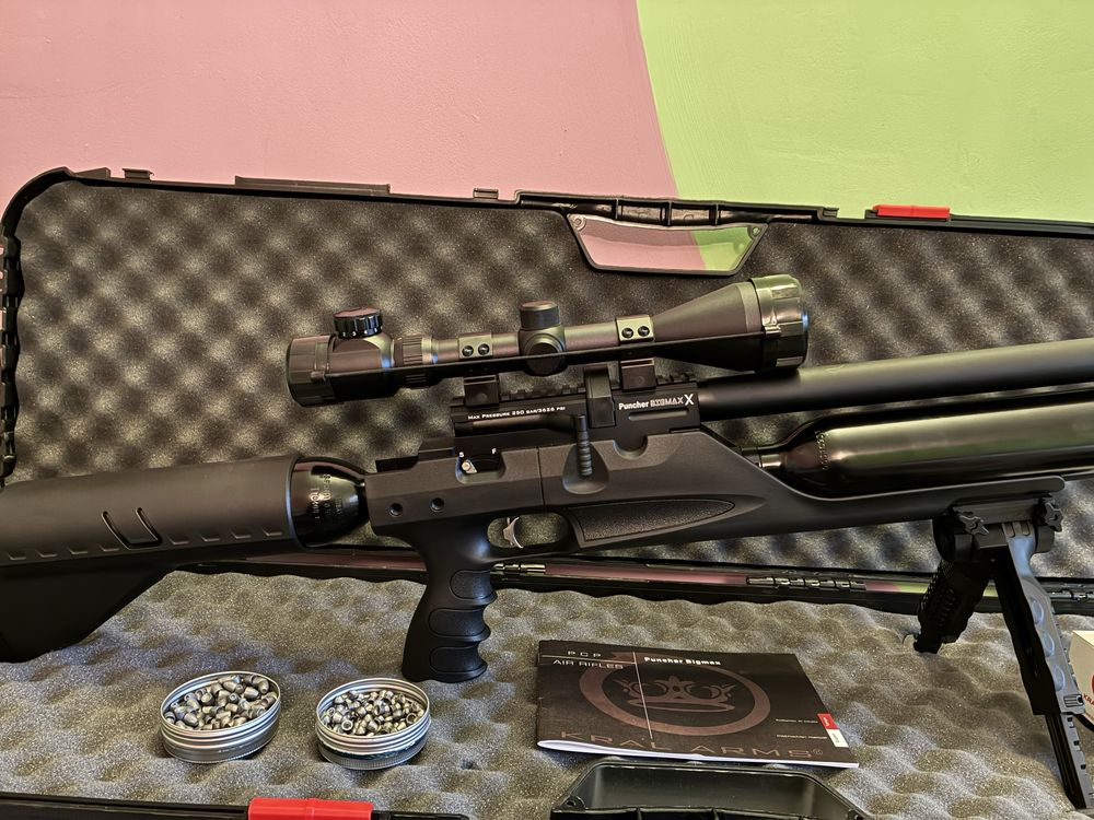 Продавам въздушна пушка Kral Arms puncher big Max PCP