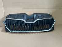 Grila bara fata centrala Skoda Fabia 3 6V0853653 C