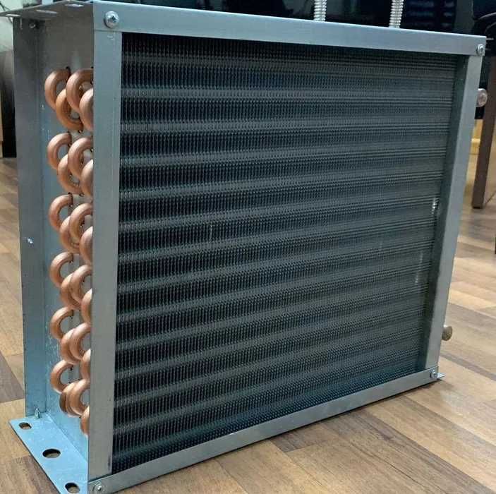 Радиатор водяной. Тепловентилятор. Teploventilator. radiator
