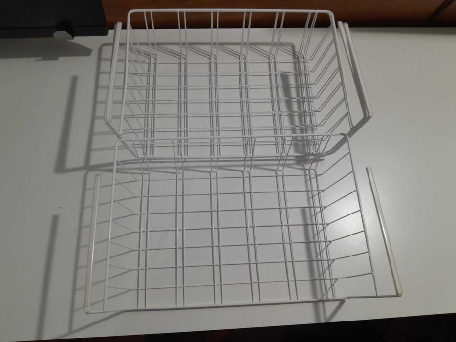 3 бр. допълнителна етажерка / рафт / кошница за шкаф