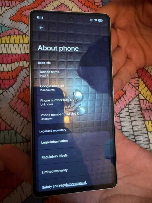 Google pixel 7 mobile