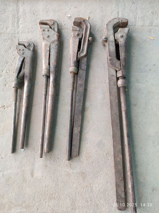 Ключи газовые разводные СССР