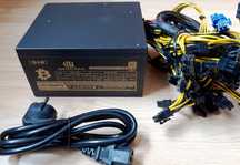 Захранване за Риг / Miner Копач / Power Supply 1600W / PSU за компютър