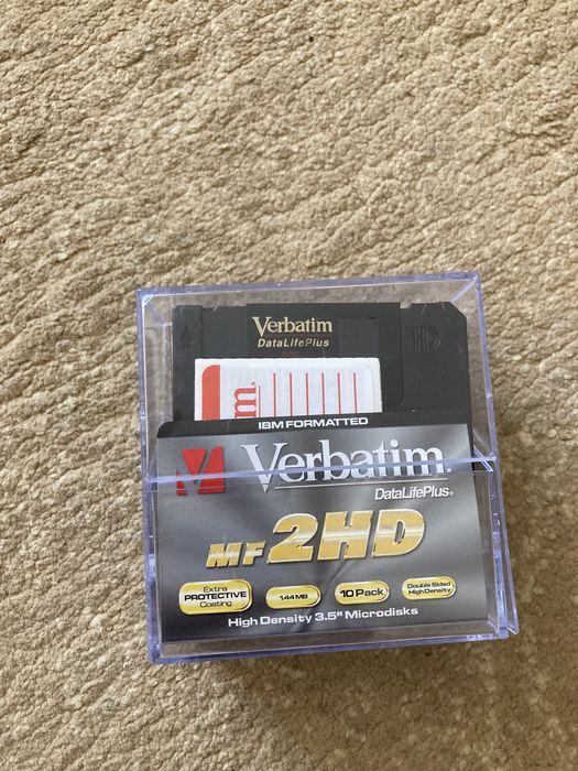 IBM verbatim микродиск 10шт
