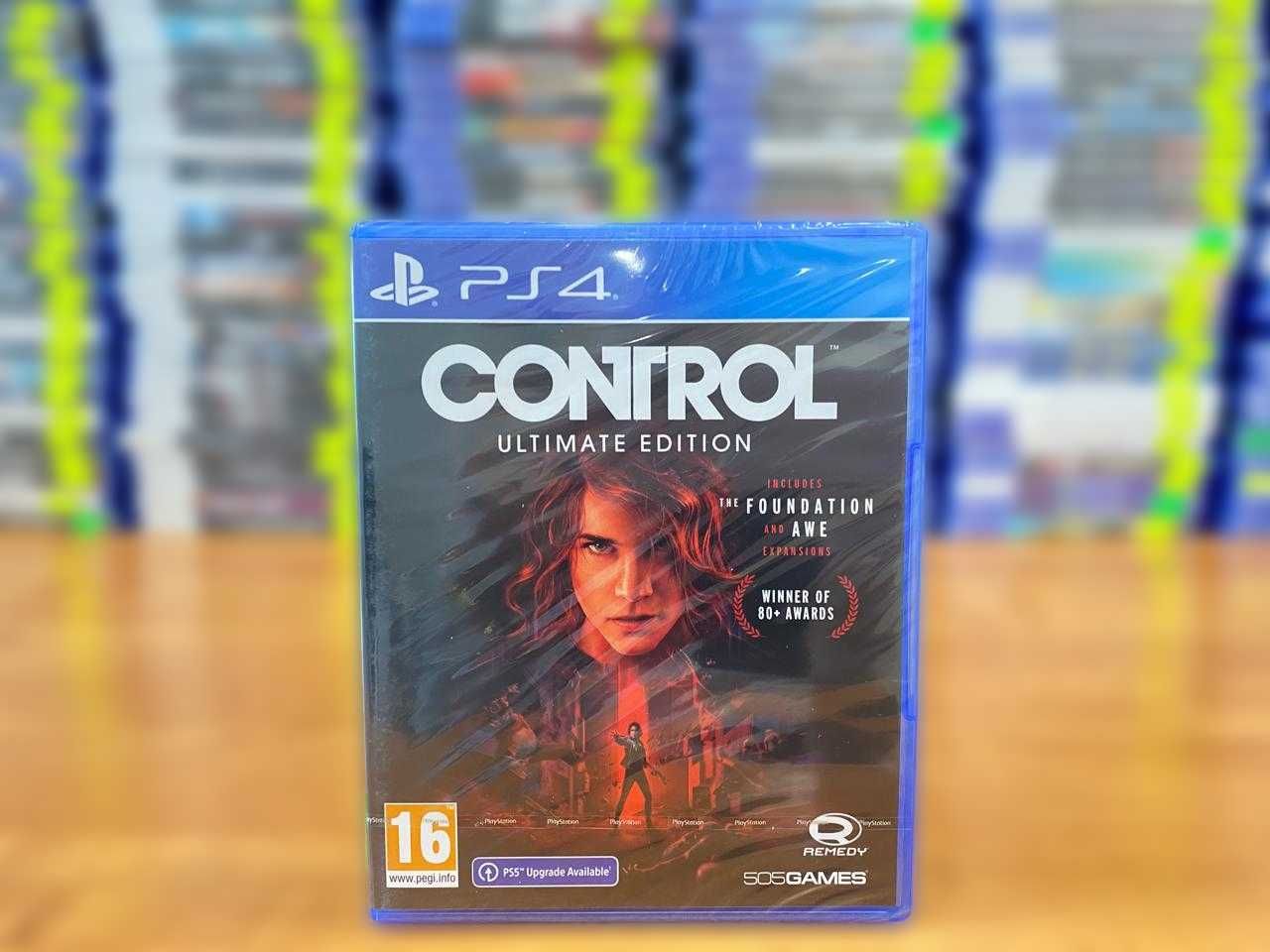 НОВЫЙ Диск Control Ultimate Edition PS4/PS5 Большой Выбор Игр