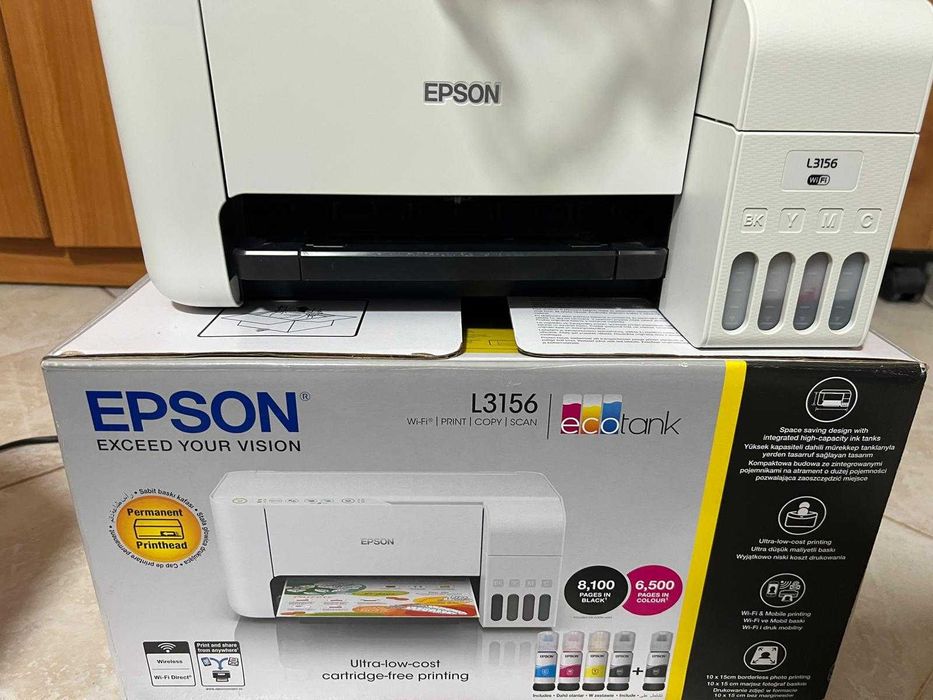 Epson L3156 ca noua 1600 de pagini printate preț 520 DE LEI