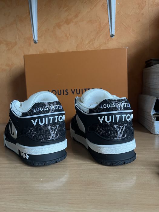 Louis Vuitton LV Monogram Black Denim Sneaker