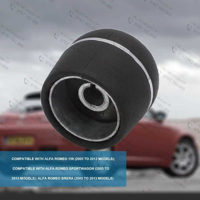 Nuca schimbator Alfa Romeo 159 piele cu 6 viteze