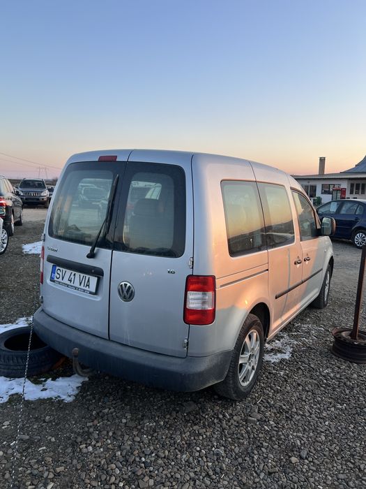 Vand vw kaddy cu 5 locuri 2006 gaz+ benzina
