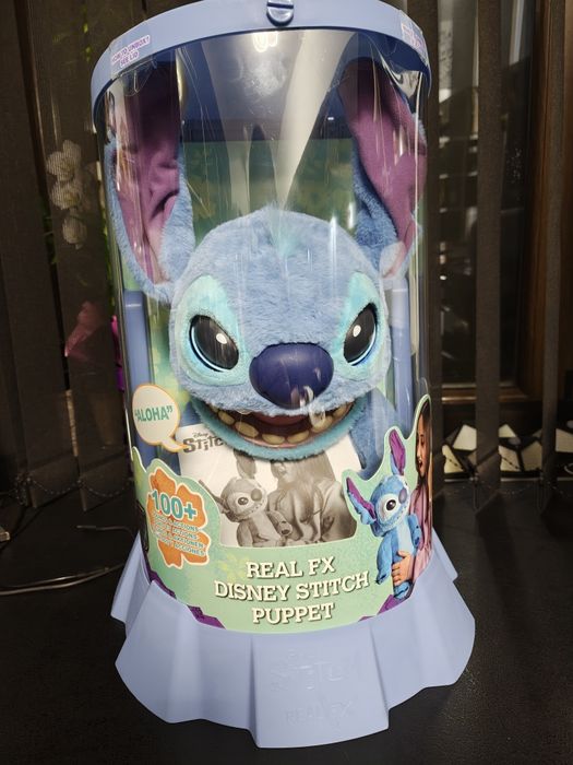 Jucărie plus interactiva Stitch Real FX Disney  Puppet