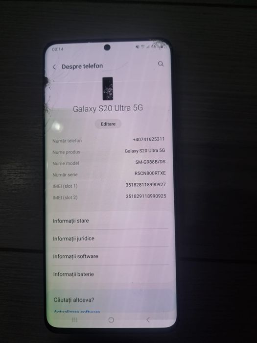 Samsung s20 ultra 5g functional sticla sparta