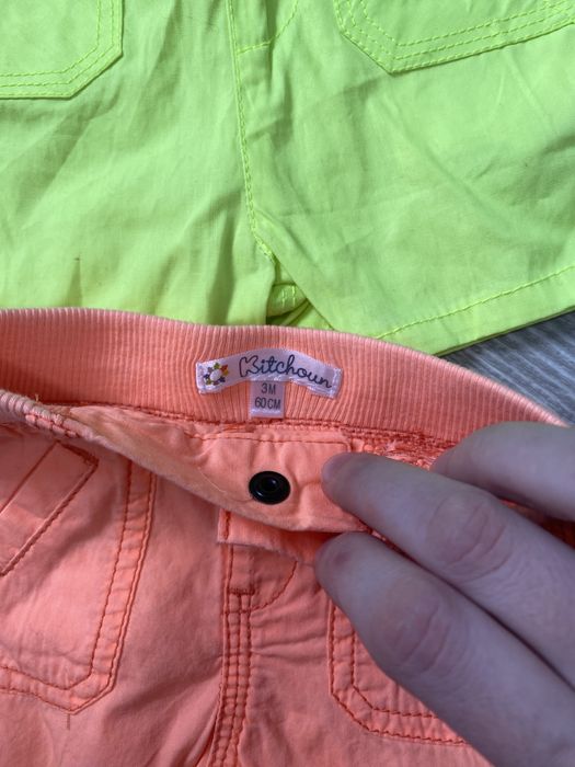 Шорты и комбинезон ребенку на 3 месяца