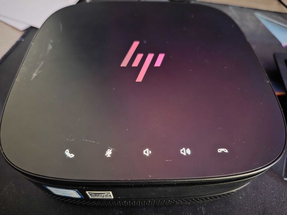 Mini pc HP Elite Slice intel i5-6500T, 256GB SSD, 8Gb + boxa dedicată