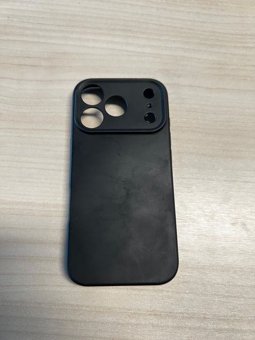 Husa Silicon iPhone 17 Pro culoare negru