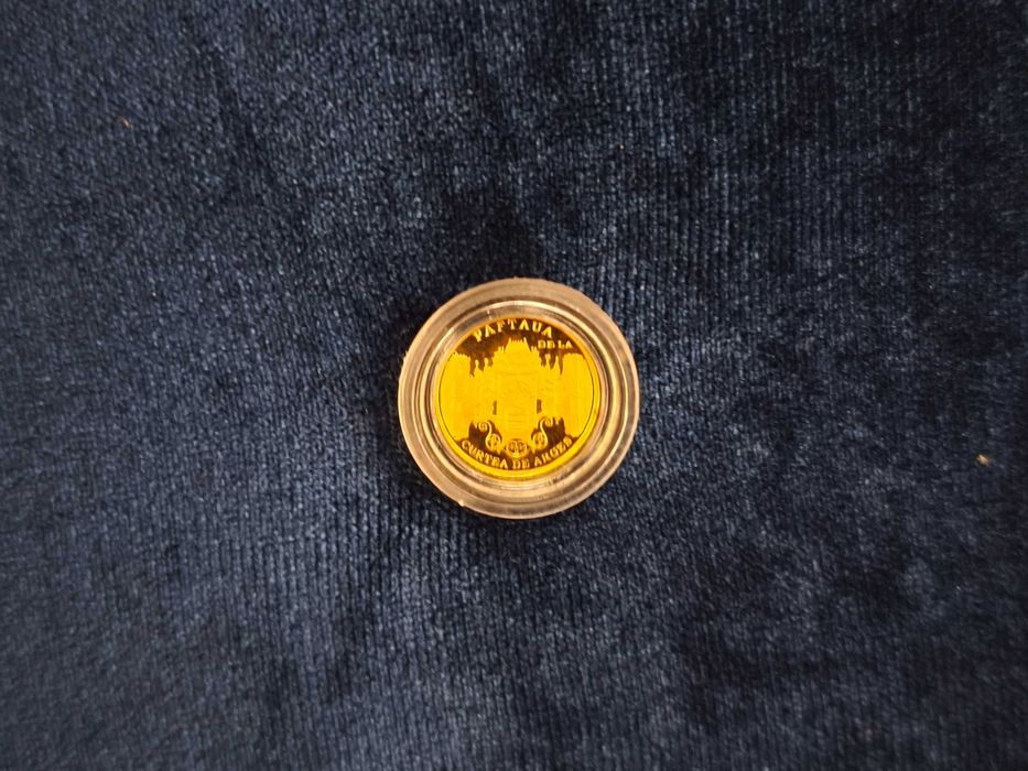 Moneda de aur BNR :  Paftaua de la Curtea de Argeş