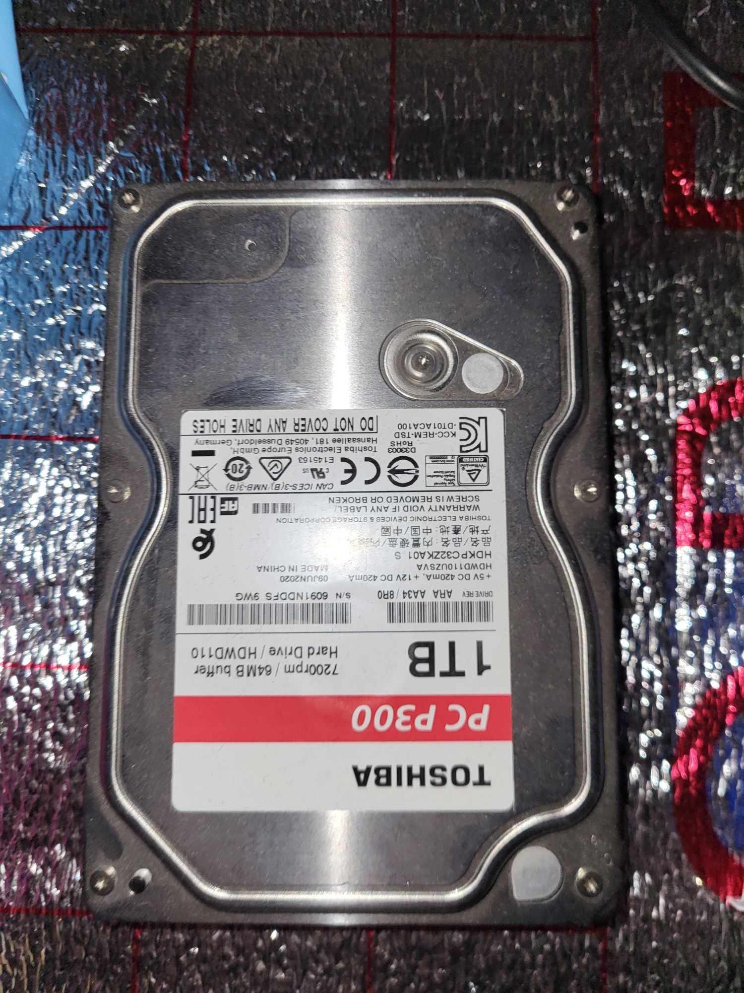 Продаётся жесткий диск TOSHIBA 1 Tb