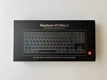 Keychron V3 Max QMK/VIA безжична механична клавиатура