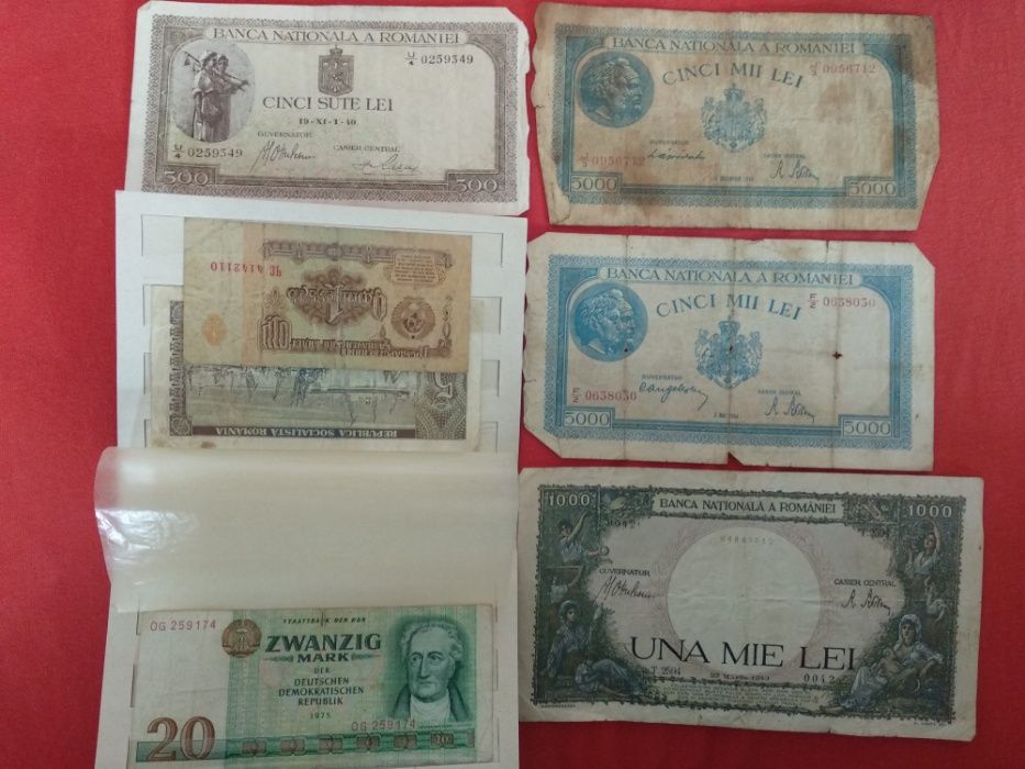 Colectie monezi bancnote vechi antichitati vintage