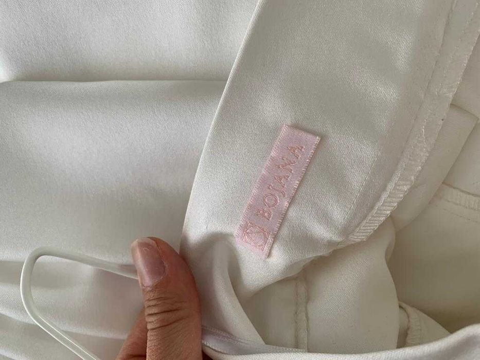 Rochie alba din doua piese