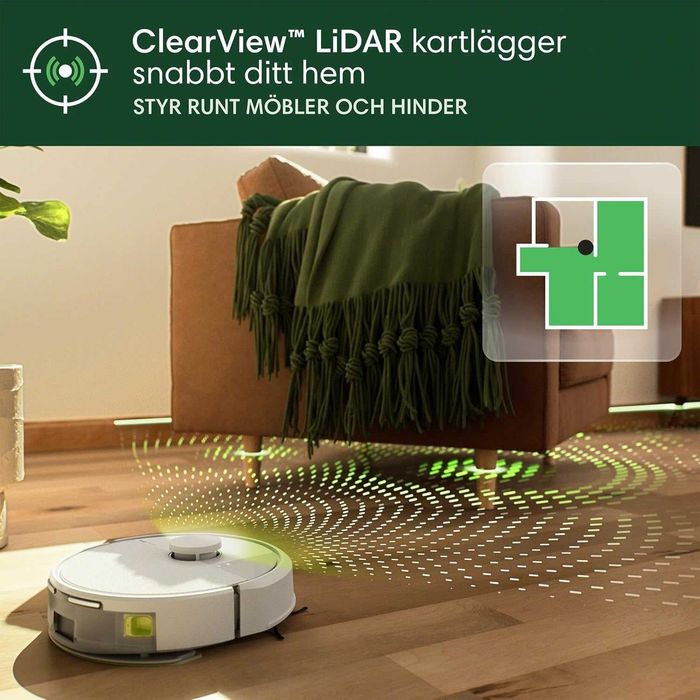 Прахосмукачка робот iRobot Roomba 105 Combo (Бял)