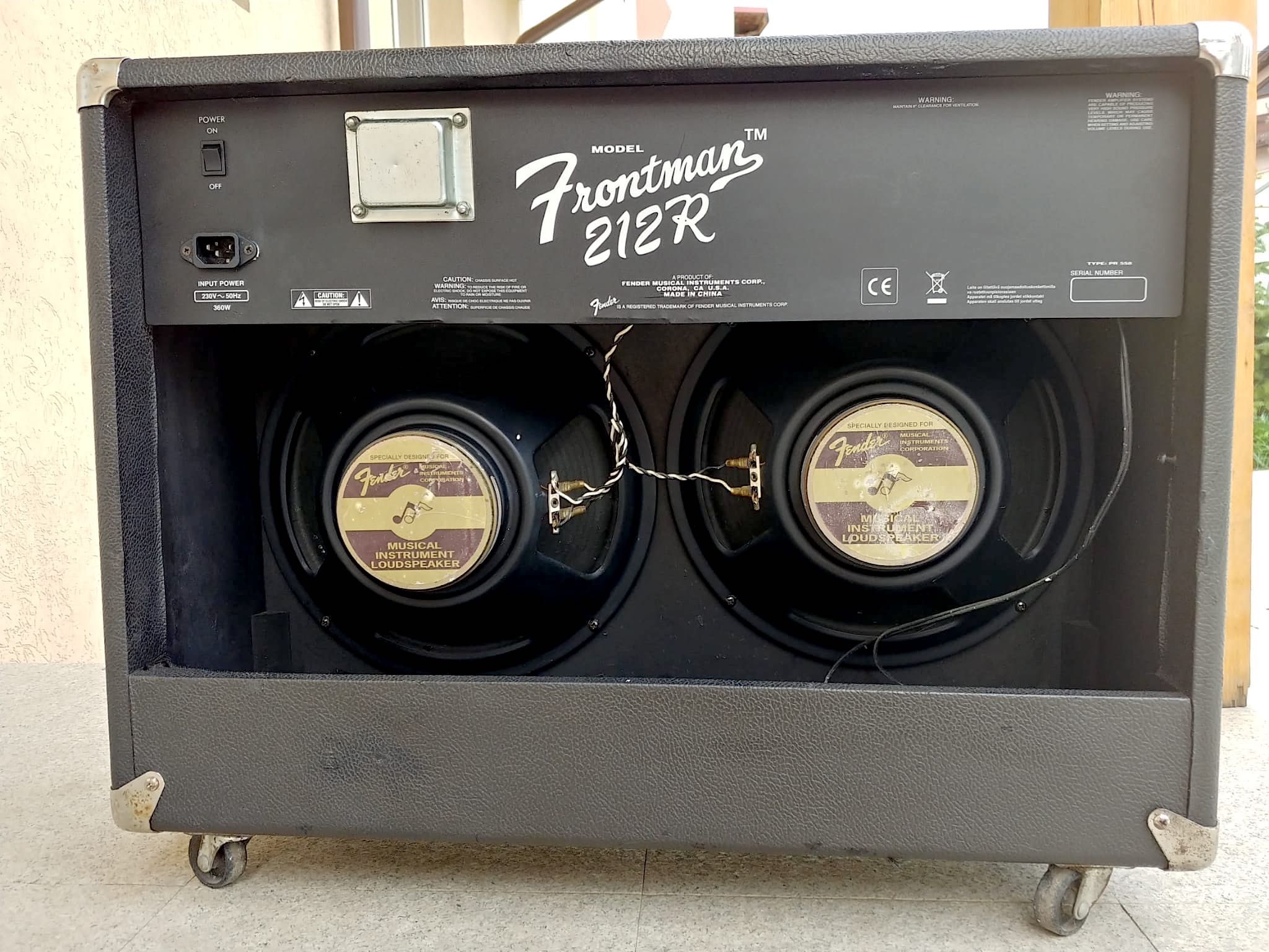 Fender Frontman 212R amplificator chitara Vox Marshall Orange Echo