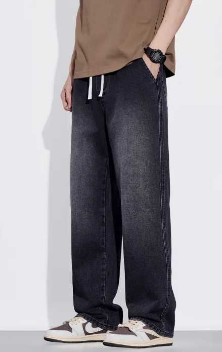 новые джинсы мужские на резинке размер M