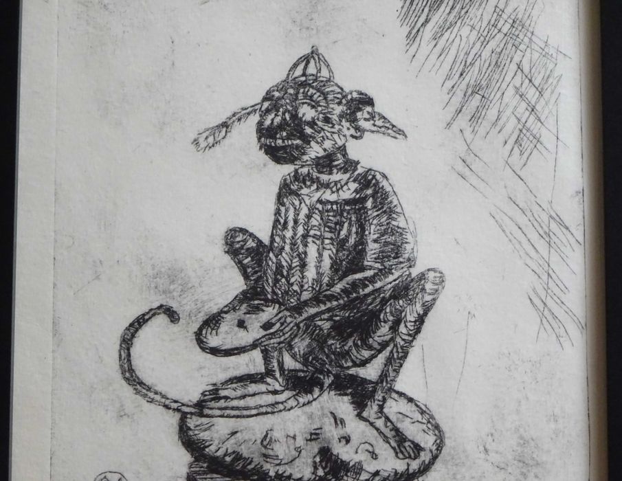 Gravura, Stefan Caltia ‘Personaj de circ’