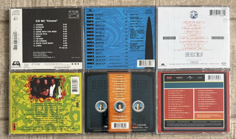 Pachet 25 Eurodance - Ice Mc/Masterboy/Dr. Alban/2 Unlimited/Lou Bega