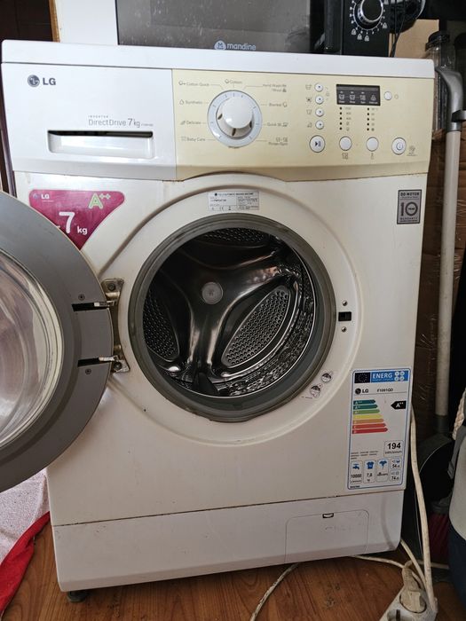 Mașină de spălat LG F1091QD 2018, direct drive (fąra curea, ușoară)