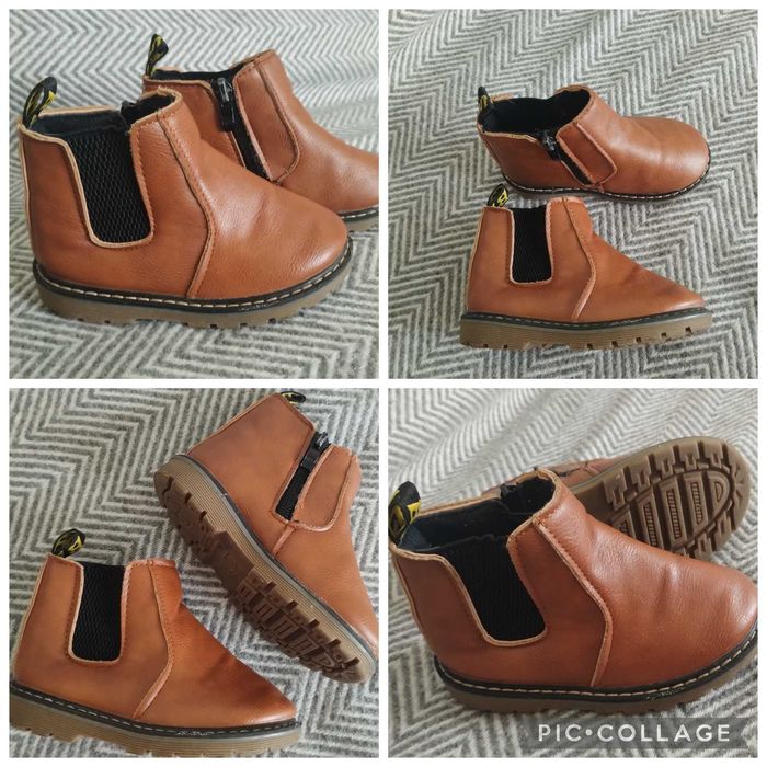 Детски боти естествена кожа номер 23