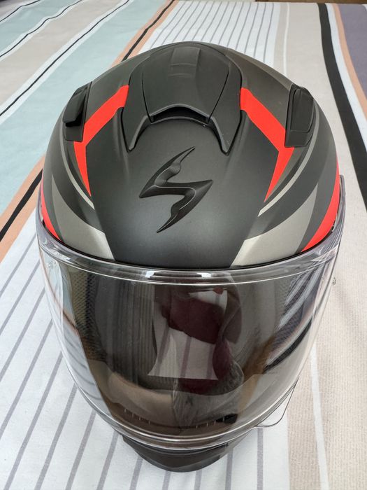 Casca moto dama Scorpion Exo, marime XS, aproape noua