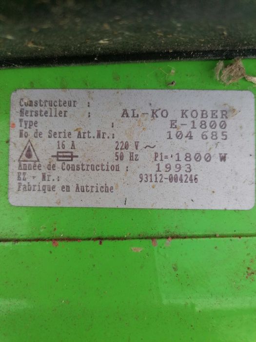 Tocator de mere , crengi resturi vegetale AL-KO