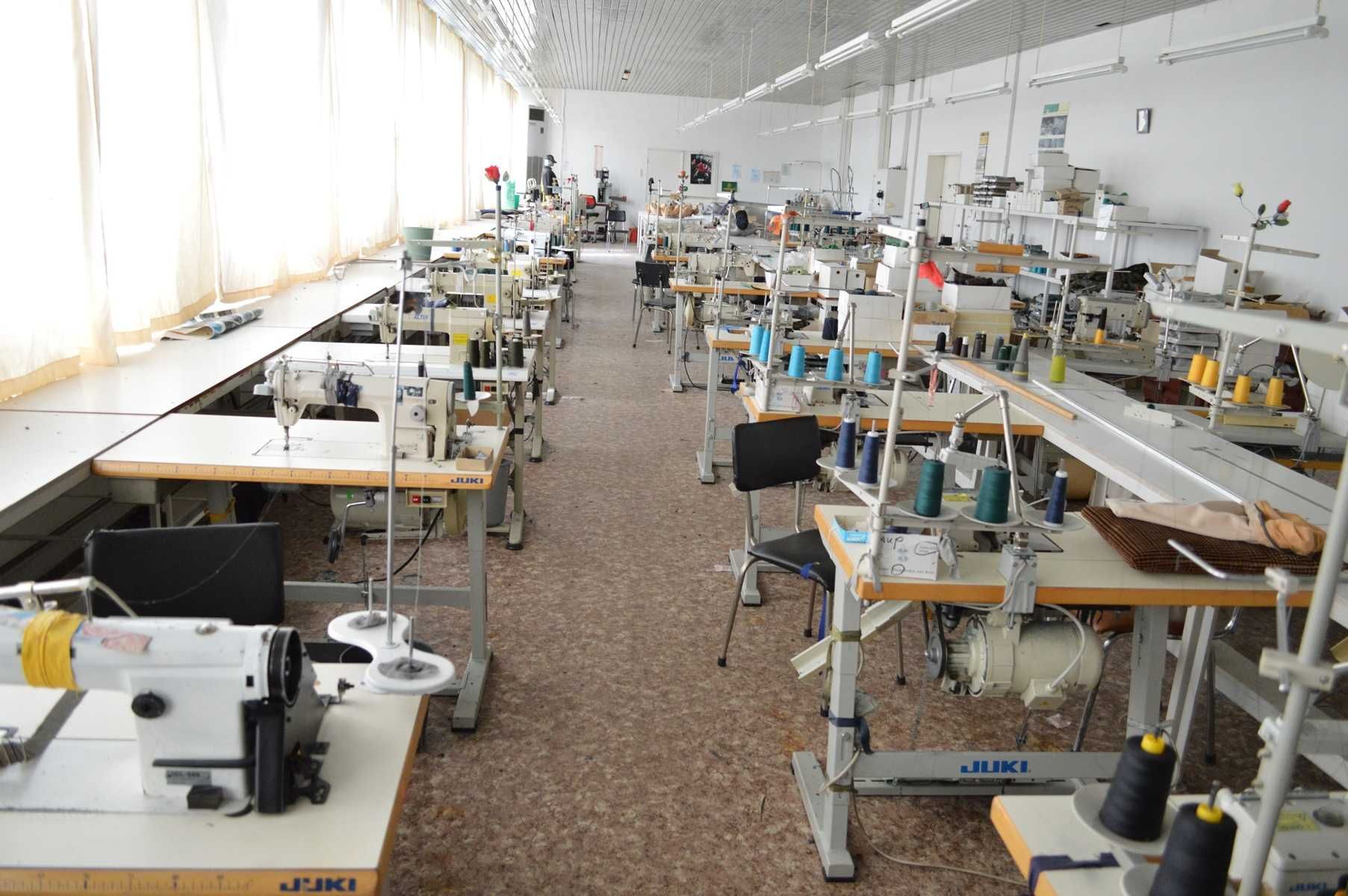 Шивашки цех с  60 машини, пълно оборудване.