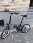 Bicicleta pliabila Btwin neagră
