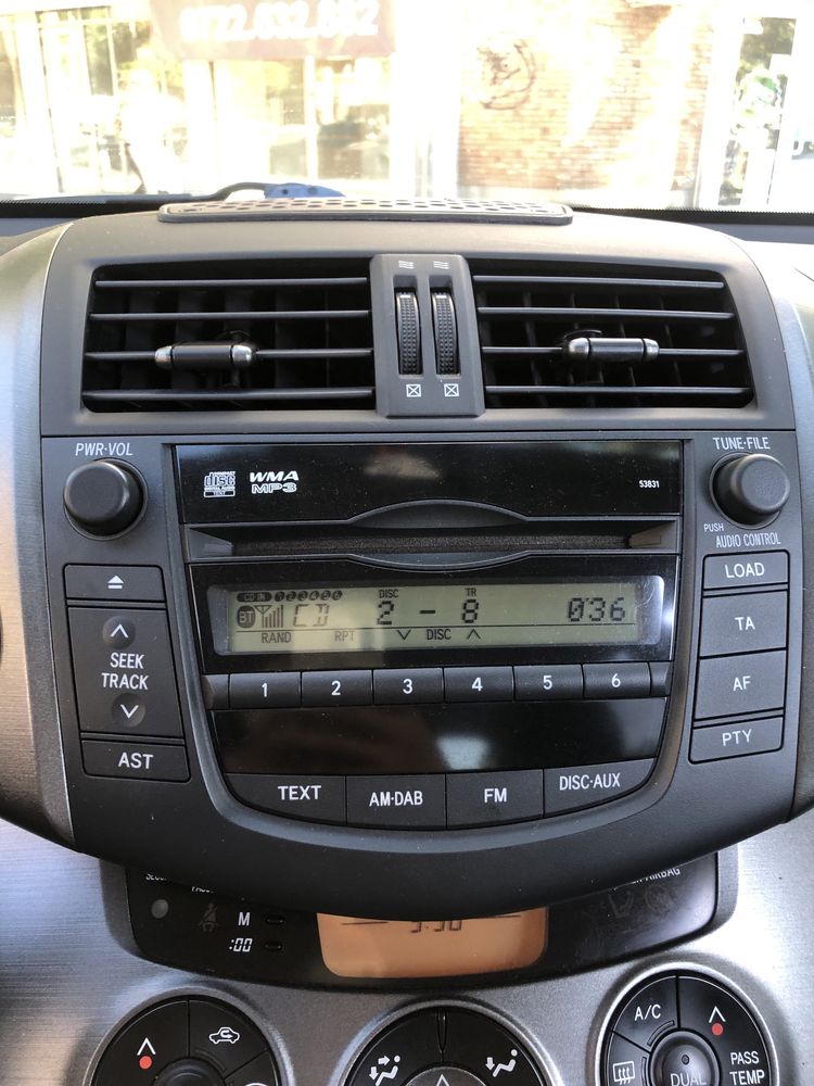 Radio cd original toyota rav4