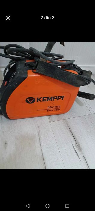 Aparat de sudura Invertor electrod/tig Kemppi Minarc Evo 180