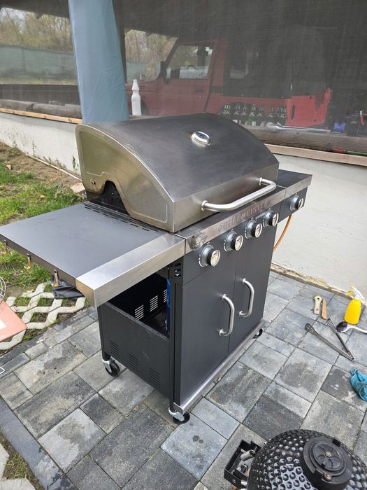 Grătar cu gaz GRILLMEISTER