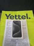 КАТО НОВ 512GB iPhone 15 Pro Max Yettel Гаранция 3г. Декември 26 BLACK