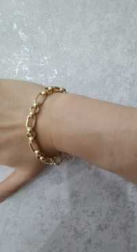 новый золотой женский браслет