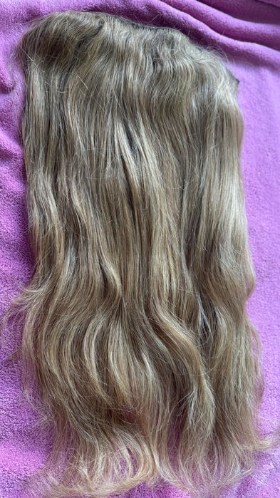 Екстеншъни- тъмно русо