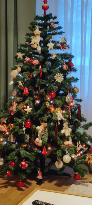 Brad artificial, 180 cm, in stare perfectă