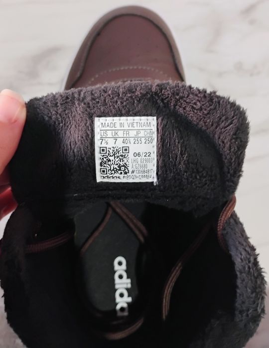 Ghete Adidas Performance Hoops 3.0 Mid Winterzed