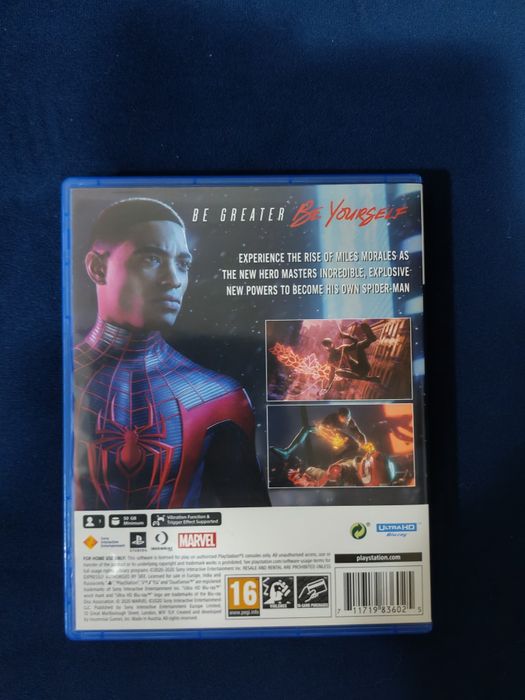 Игра Spider-man Miles Morales PS5